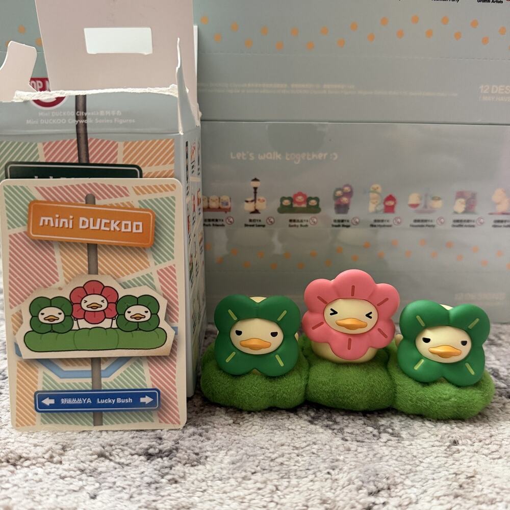POP MART mini DUCKOO Citywalk Series Figures - Lucky Bush